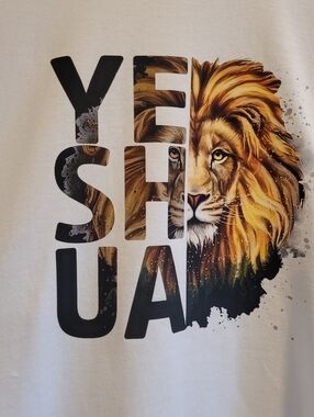 New 'Yeshua' Graphic Tee XL Unisex